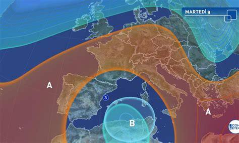 Vortice Ciclonico In Azione E Rischio Temporali Clima Molto Mite Al Sud