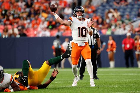 Bo Nix Named Broncos Starter Denvers First Rookie Qb To Start In Week