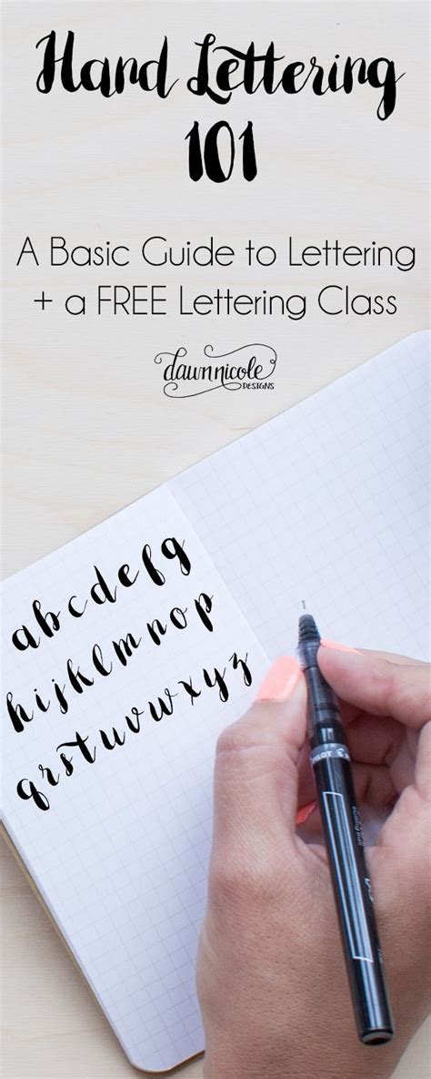 21 Hand Lettering And Brush Lettering Tutorials Lettering Tutorial