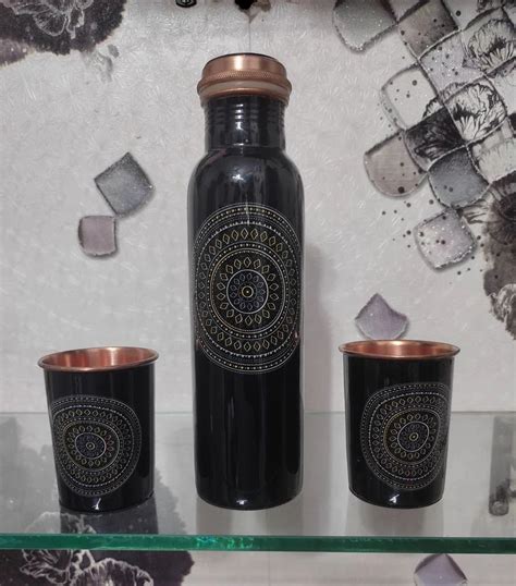 Meena Copper Bottle 1000 ML At Rs 820 Set In Moradabad ID 2851319217148