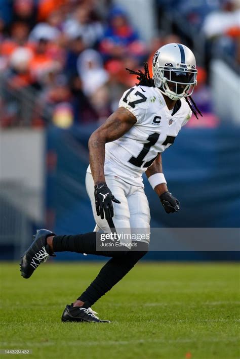 Wide Receiver Davante Adams Of The Las Vegas Raiders Runs A Route