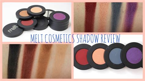 Melt Cosmetics Love Sick And Dark Matter Stack Review Dupes Bailey