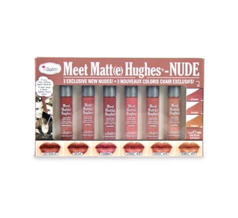 TheBalm Meet Matt E Hughes Nude Set Make Up Musthaves