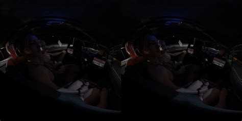 VReal 18K Handjob And Fingering Inside A Car FFM Lesbian Masturbation Public