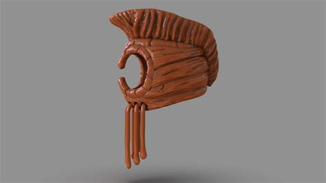 Hawaiian Warrior Helmet - 3D Print Model by PaburoVIII