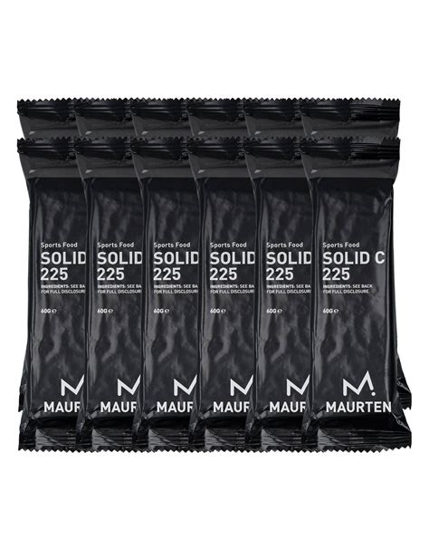 Maurten Solid 225 Cacao Maurten 12 Barres Barres Et Purées Snowleader