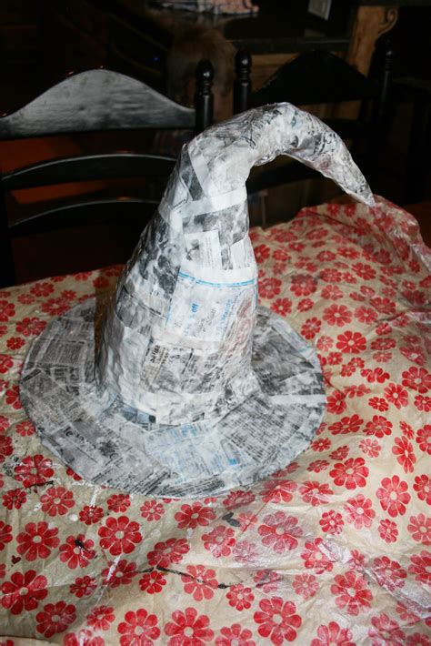Youre Too Crafty Paper Mache Witches Hat
