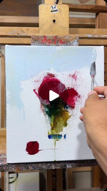 Azizbek Sulaimanov On Instagram In 2024 Flower Painting Acrylic Art