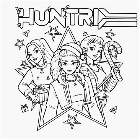 huntrix drawing 5