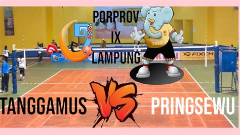 LIVE PORPROV LAMPUNG VOLI PUTRA TANGGAMUS David Cs VS PRINGSEWU