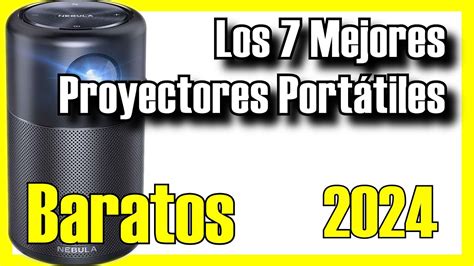 Los 7 MEJORES Proyectores Portátiles BARATOS de Amazon 2024