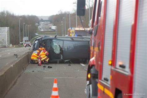 Un Bless Dans Un Accident Dans L Oise La Voiture Termine Sur Le Flanc