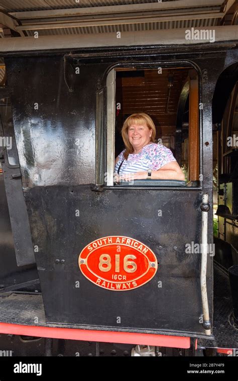 Class 16 steam locomotive at Heidelberg Heritage Museum, Voortrekker ...