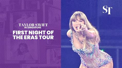 Taylor Swift In Singapore First Night Of The Eras Tour Clothes