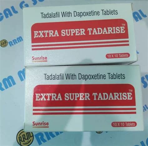 Extra Super Tadarise Tablet At Rs 150 Stripe Pharmaceutical Tablets