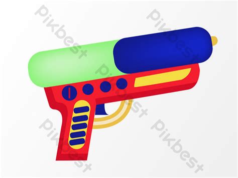 Drawing Cartoon Water Gun Vector PNG Images | AI Free Download - Pikbest