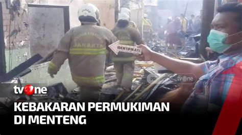 Kebakaran Landa Permukiman Padat Penduduk Di Menteng Kabar Utama