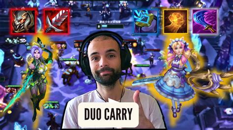 Wit S End Gwen Gwen Fiora Duo Carry Tft Set Youtube