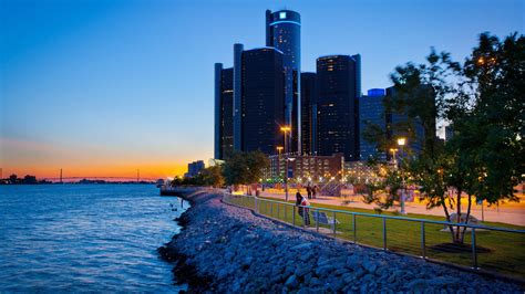 Detroit Skyline Wallpapers - Top Free Detroit Skyline Backgrounds - WallpaperAccess