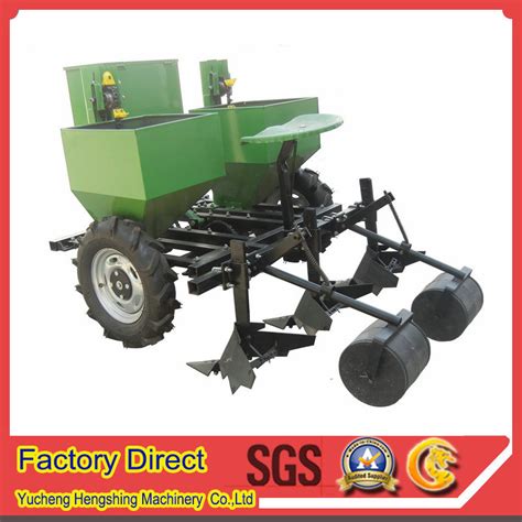 Point Linkage Potato Planter Tractor Two Row Potato Seeder China