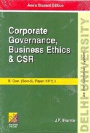 DU B SEM 5 Corporate Governance Business Ethics And CSR Amazon