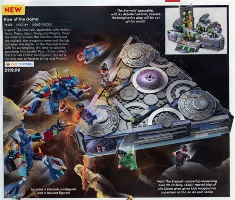 Nouveautés LEGO Marvel Eternals premiers visuels officiels HOTH BRICKS