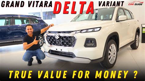 Grand Vitara Delta Variant Rs 11 90 Lakhs Touchscreen Camera