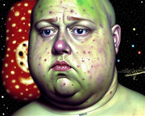 A Chubby Fat Sks Alien Is A Gi Image Created By Tensorart