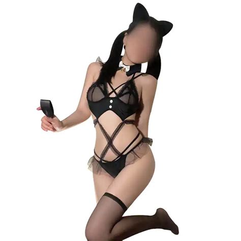 Adult Sexy Cosplay Lingerie Role Play Bunny Girls See Through Mesh Bedroom Costumes