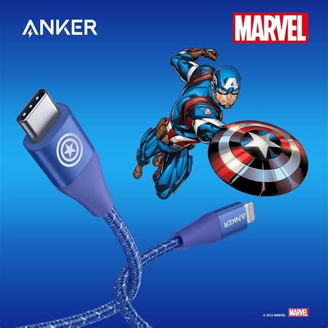 Jual Kabel Charger Anker X Marvel Powerline Ii Usb C To Lightning Ft