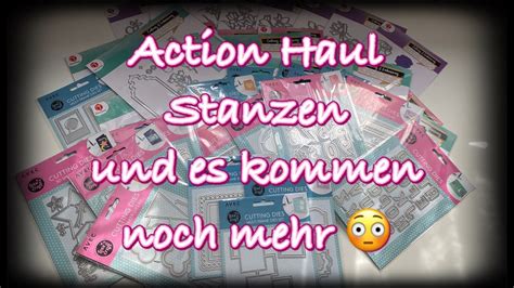 Action Haul Alles Neue Stanzen April Youtube