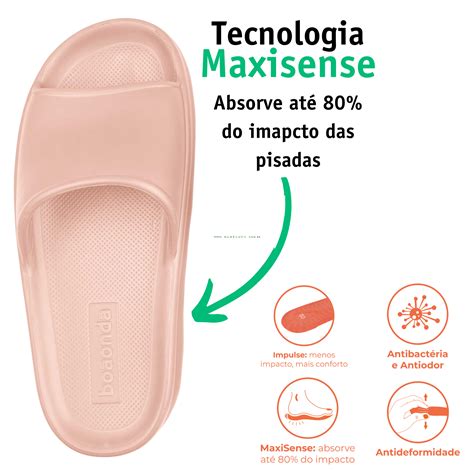 Chinelo Nuvem Anatômico Boa Onda Rose Nude na Mameluko