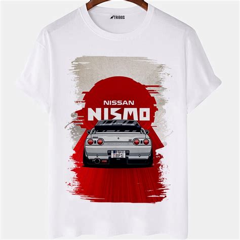 Camiseta Masculina Nissan Nismo Skyline Gtr R Carro Camisa Blusa