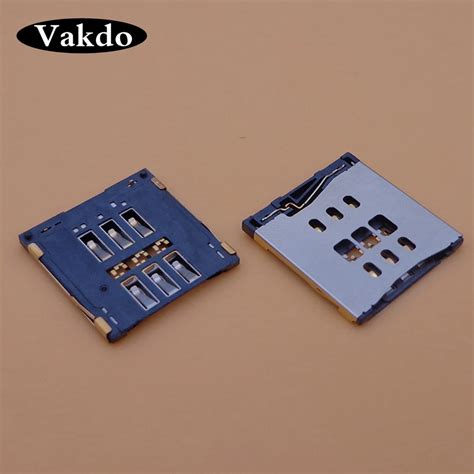 5pcs Micro Sim Card Reader Slot Socket Tray Holder Connector Replacement For Iphone 5s 5gs 5c 5