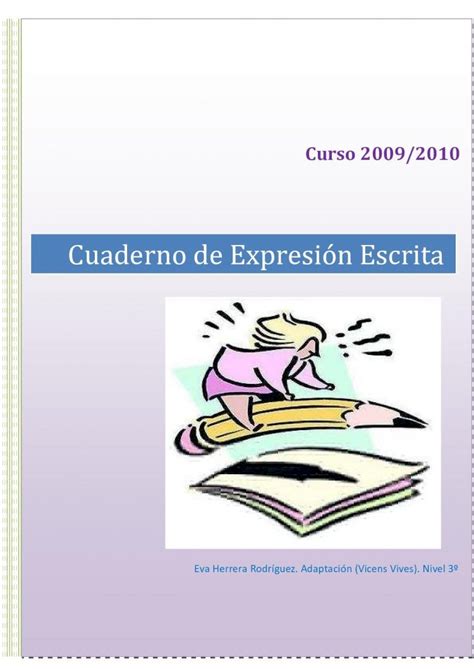 Pdf Cuaderno De ExpresiÓn Escrita Dokumentips