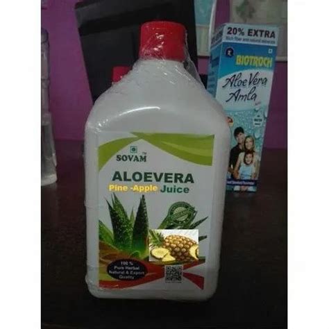 Aloevera Pineapple Juice 1000 Ml Packing Rate 150 Rupes Liters