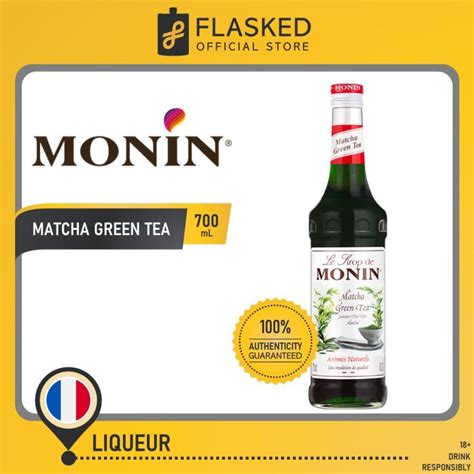 Monin Green Tea Syrup 700mL Matcha Lazada PH