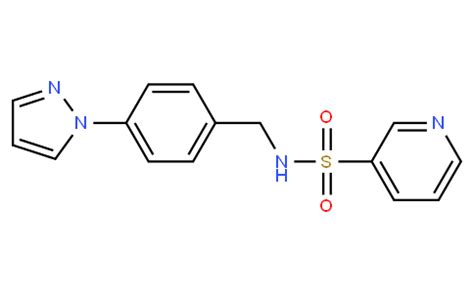 N 4 1H pyrazol 1 yl benzyl pyridine 3 sulfonamide 杭州海瑞化工有限公司