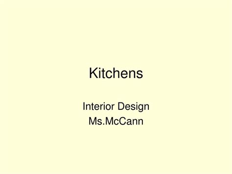 Ppt Kitchens Powerpoint Presentation Free Download Id6060891