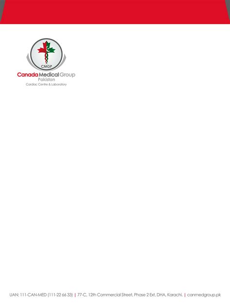 Canada Medical Group Pakistan - Packaging & Marketing on Behance