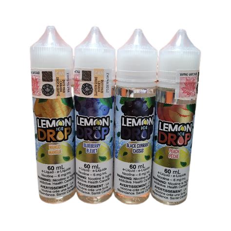 LEMON DROP EJUICE 60 ML 6MG SHISHA N VAPE