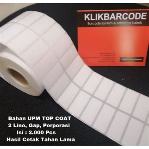 Jual Sticker Label Barcode Thermal X Line Shopee Indonesia