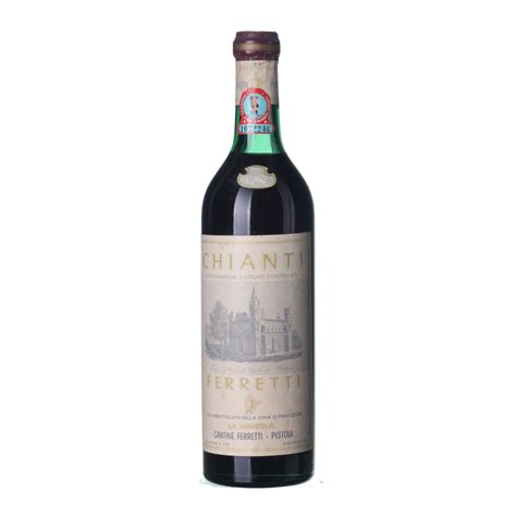 1962 Chianti Cantine Ferretti VIATEMPIA SK