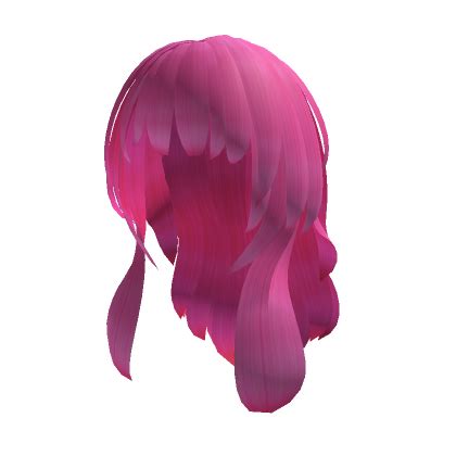 Gia Hair Hot Pink Roblox