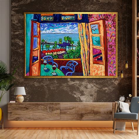 Henri Matisse Matisse Windows Series Canvas Print Oil Painting Art