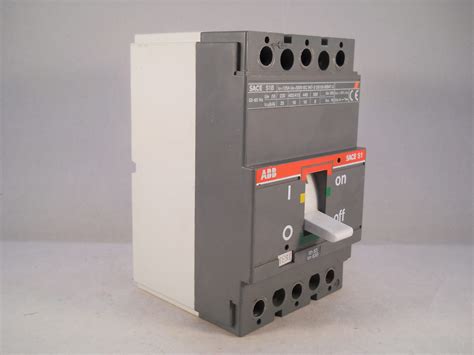 ABB MCCB 63 Triple Pole 63A SACE S1 S1B Circuit Breaker