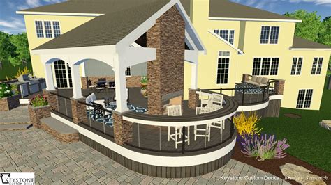 Deck Design Software & 3D Rendering | Keystone Custom Decks