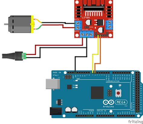 Sterowanie Silnikiem Dc Z Arduino I Mostkiem H L N Cz Sklep V