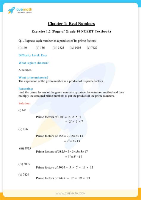 Ncert Solutions For Class 10 Maths Chapter 1 Exercise 1 2 Real Numbers