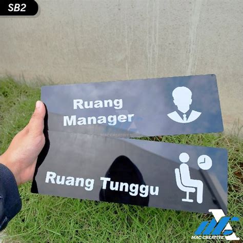 Jual SIGN BOARD AKRILIK PAPAN PETUNJUK LENGKAP SIGN BOARD TOILET